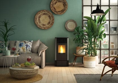 Poêle SC90 dans un salon