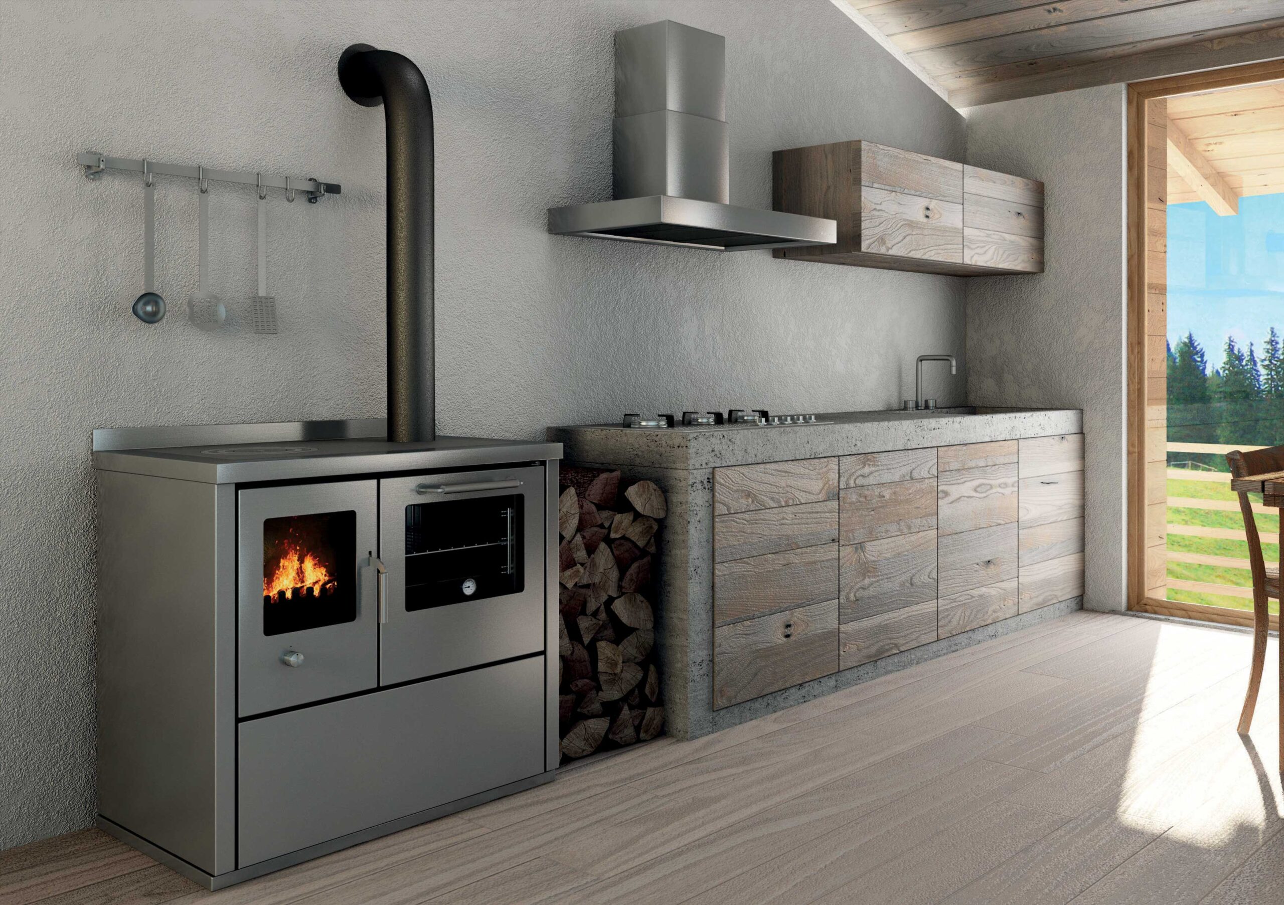 Cuisinière ECO - Caliéco, spécialiste du chauffage bois & granulés